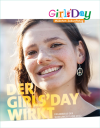 Cover der Girls'Day-Wirkungsstudie 2022