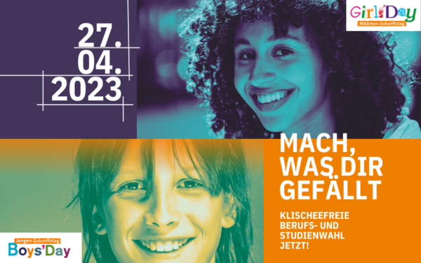 Collage zum Girls'Day/Boys'Day 2023