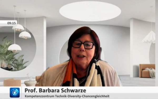 Screenshot Video Barbara Schwarze Tagesschau 24