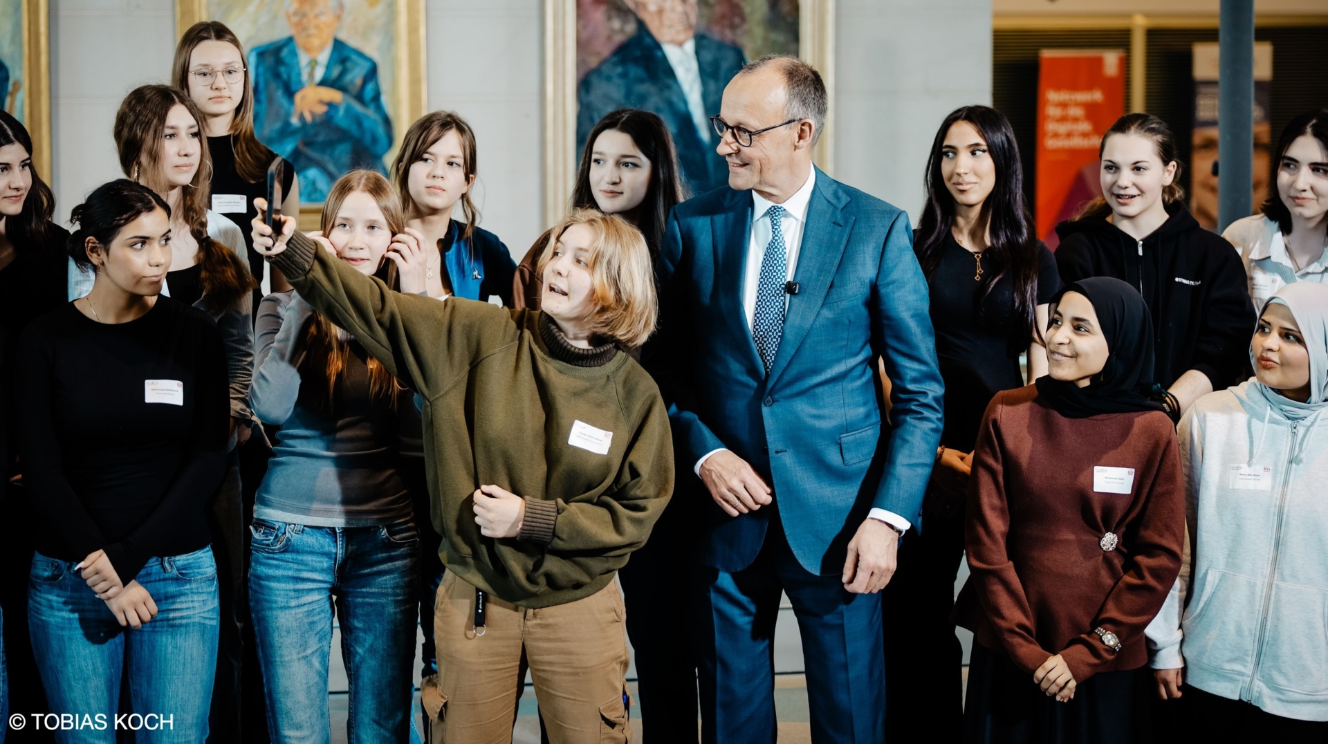 Girls'Day-Auftakt 2026 mit Bundeskanzler Friedrich Merz