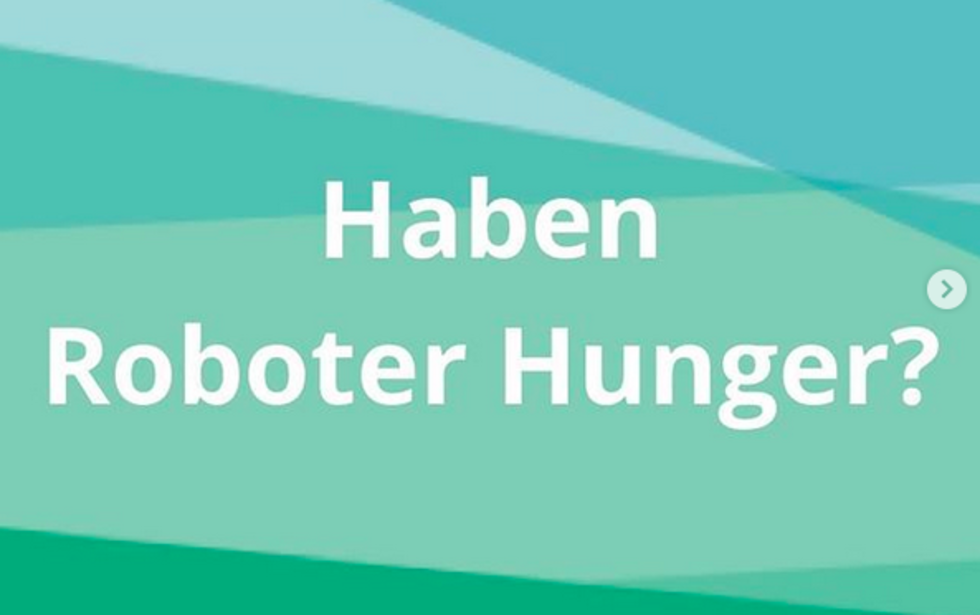 Haben Roboter Hunger?