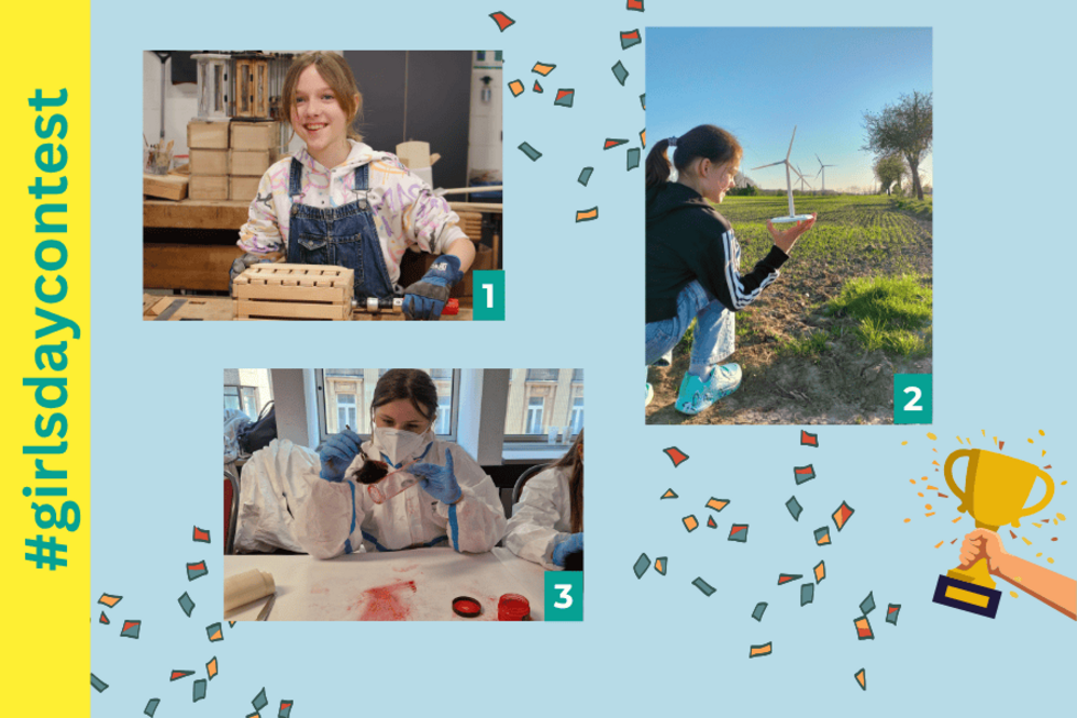 Collage zum #girlsdaycontest-Foto-Wettbewerb