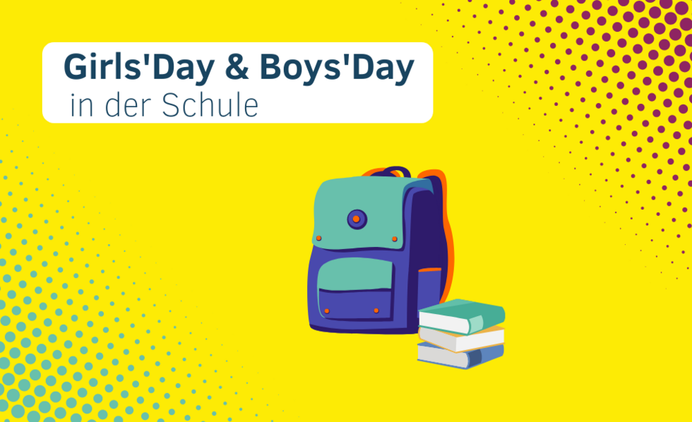 Grafik zu Girls'Day und Boys'Day in der Schule